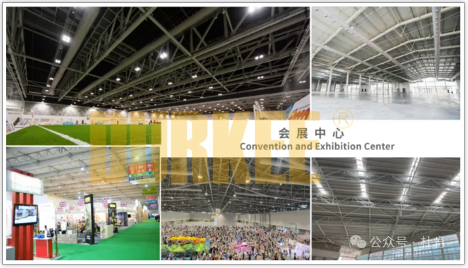 尊龙官方网站柔性风管应用在会展中心